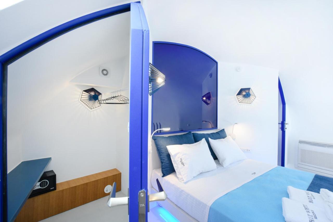 Blue White Residence Monolithos  Luaran gambar