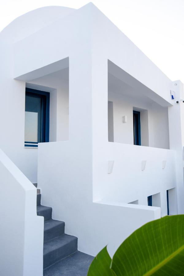 Blue White Residence Monolithos  Luaran gambar